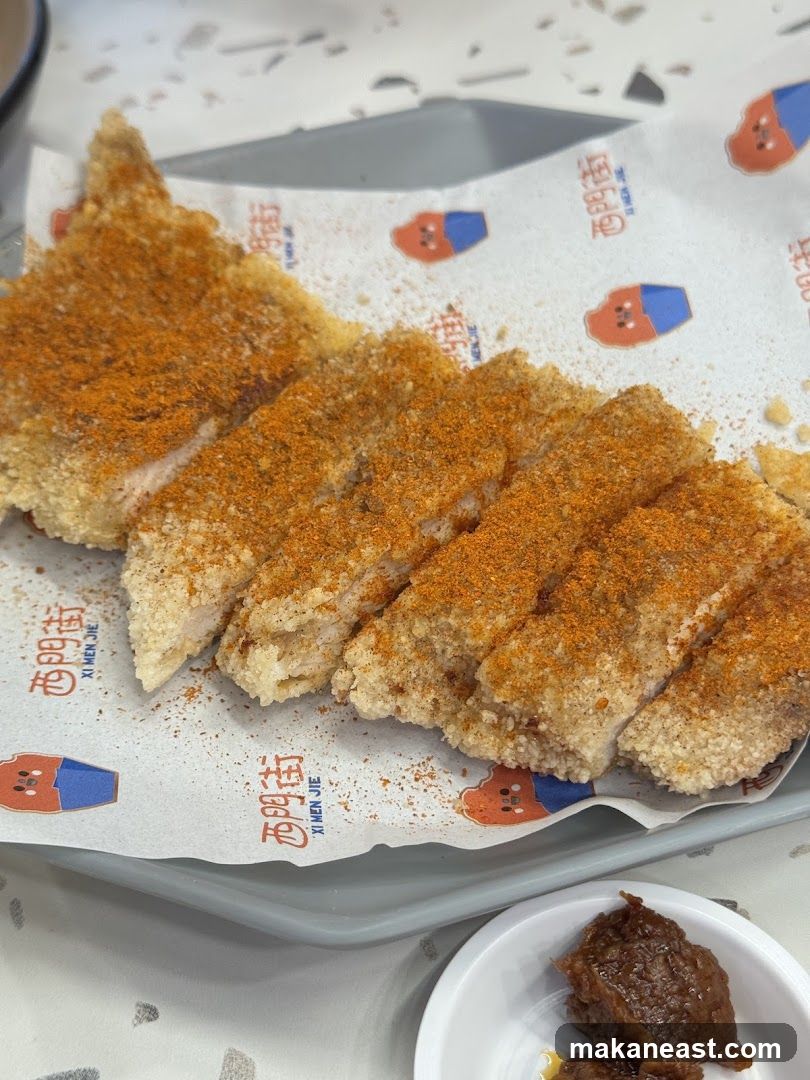 Fried Chicken with Seasoning