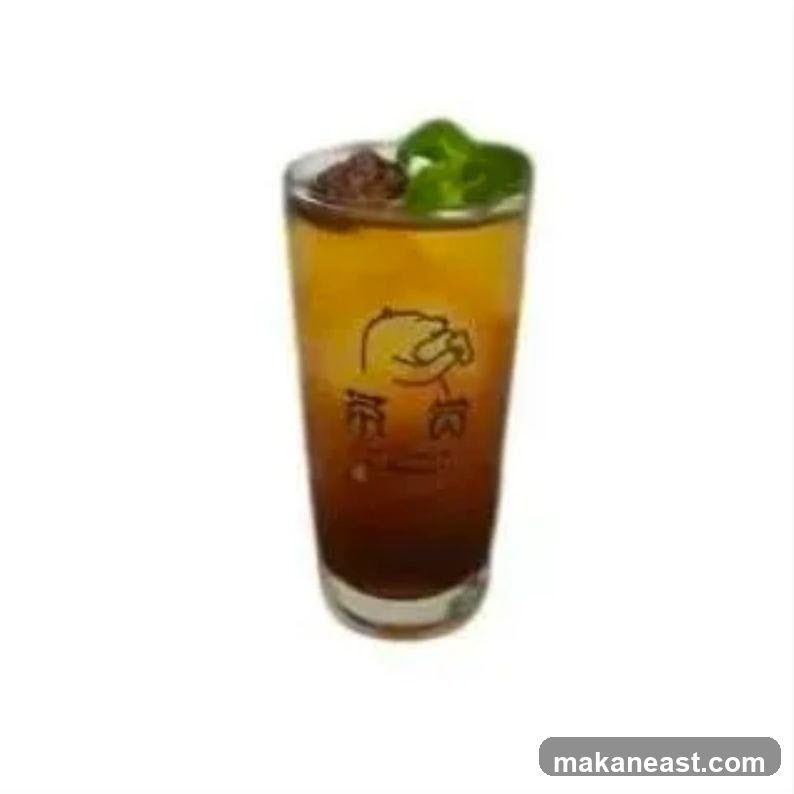 Iced Tea with Garnish
