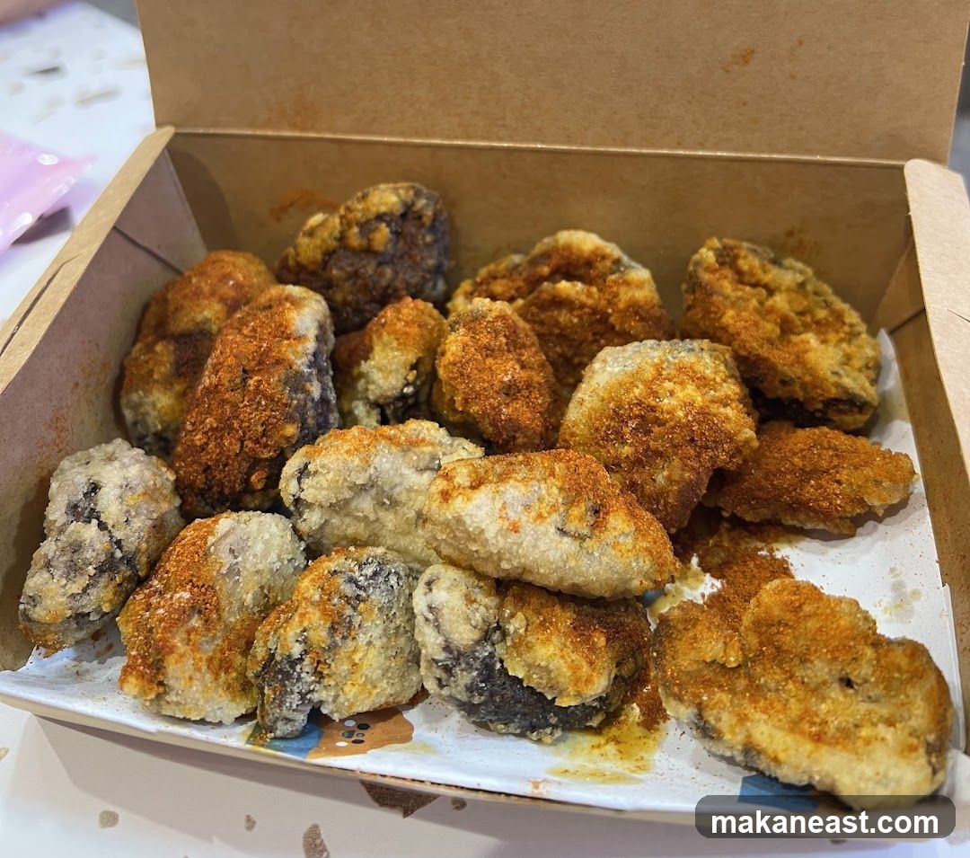 Fried Eggplant Bites