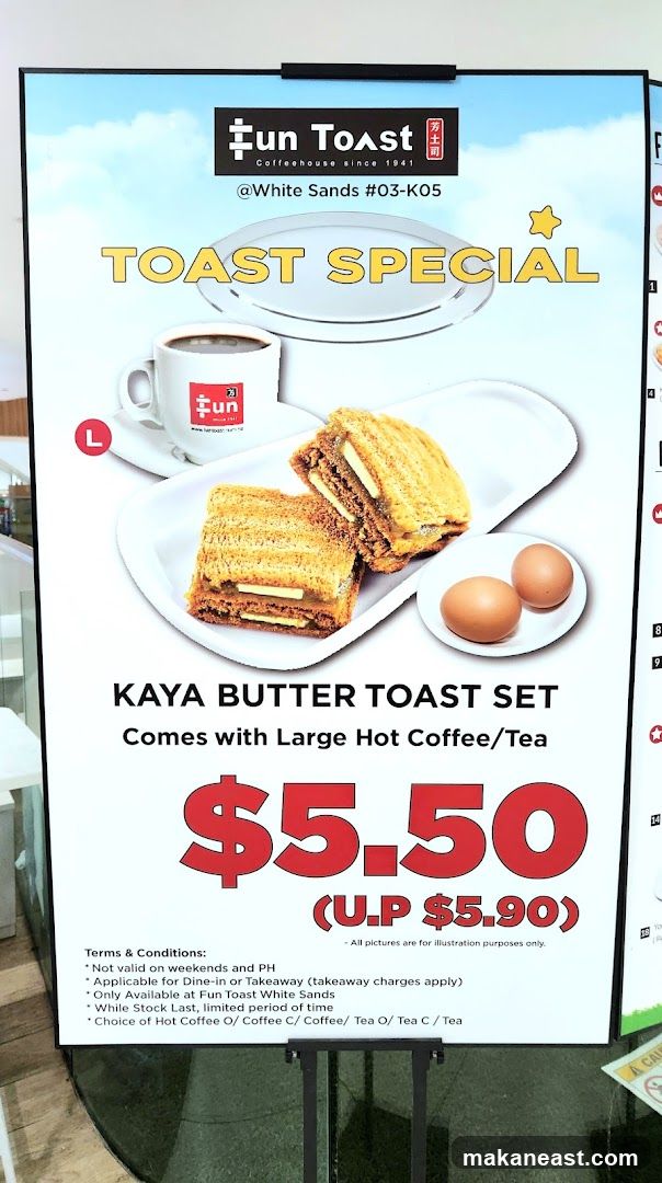 Fun Toast Coffeehouse Toast Special