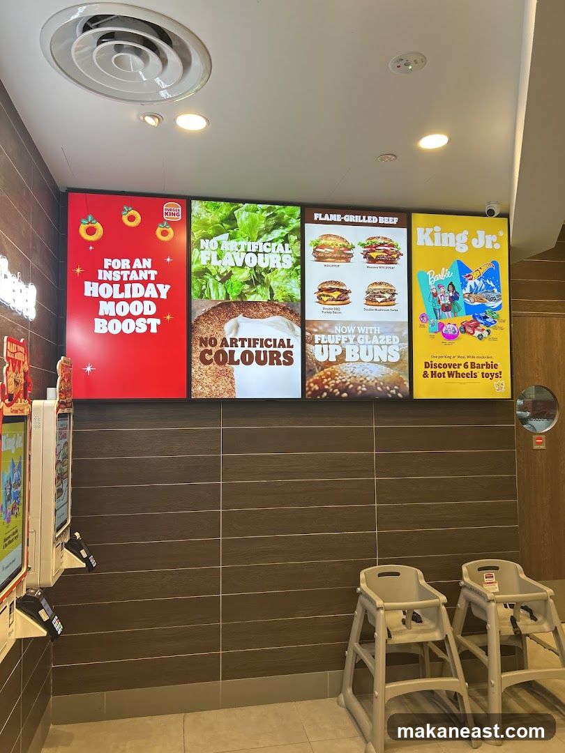Burger King Menu Board