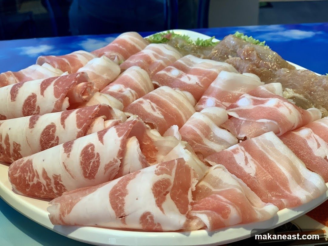 Thinly Sliced Pork Belly