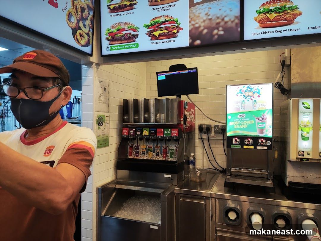 Burger King Counter
