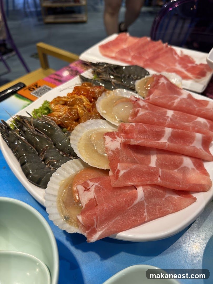 Seafood and Meat Platter