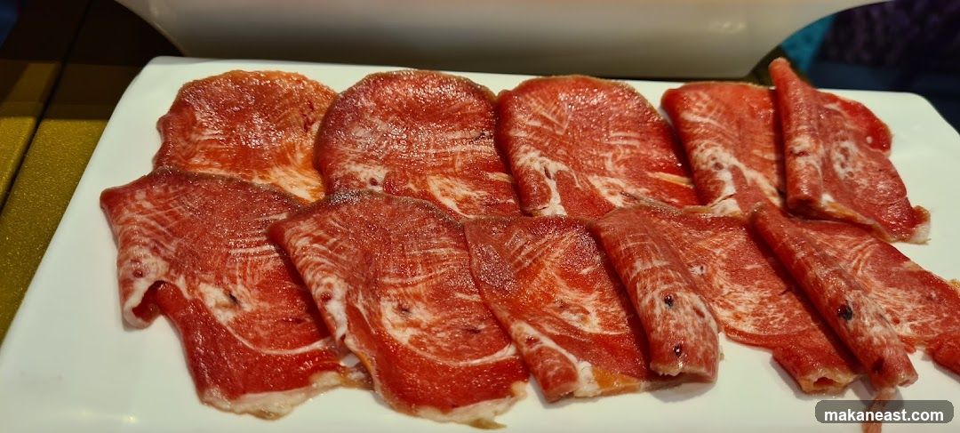 Thinly Sliced Beef Tongue