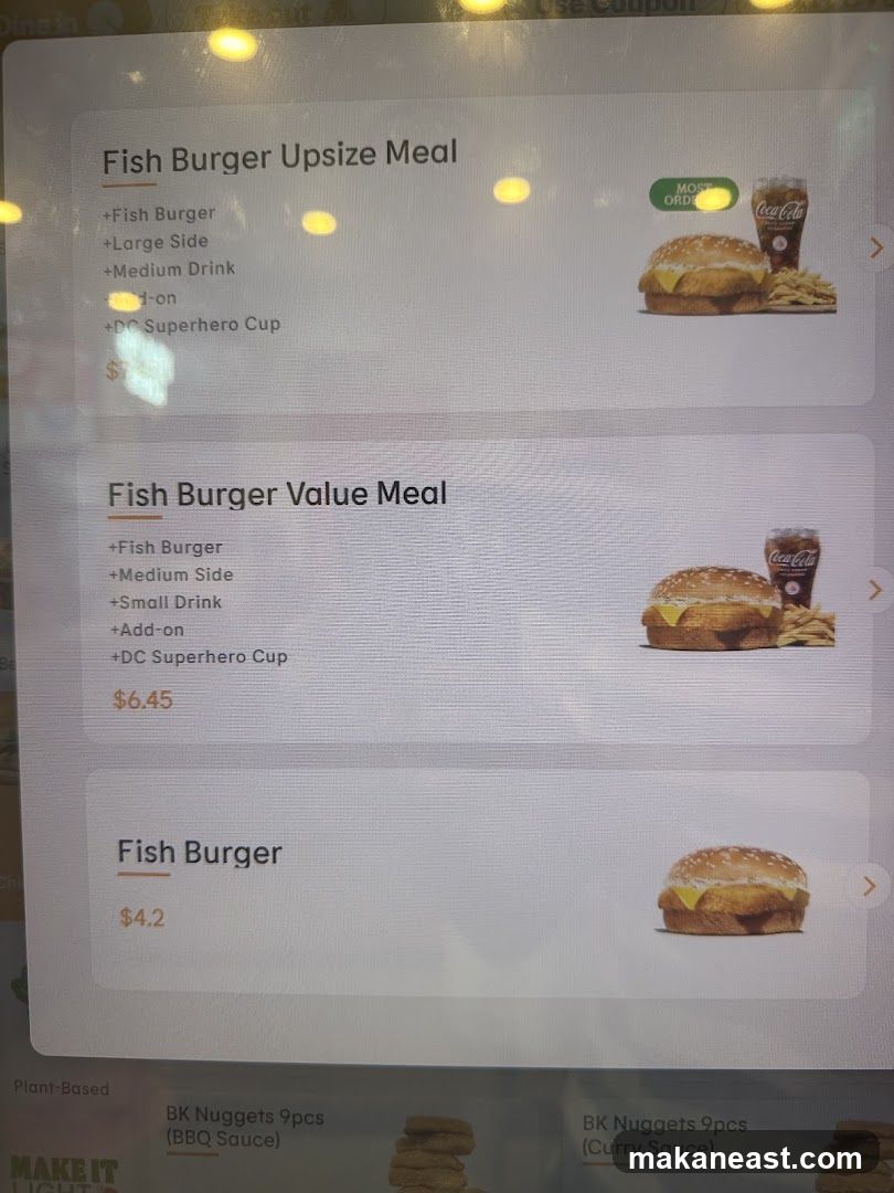 Burger Menu