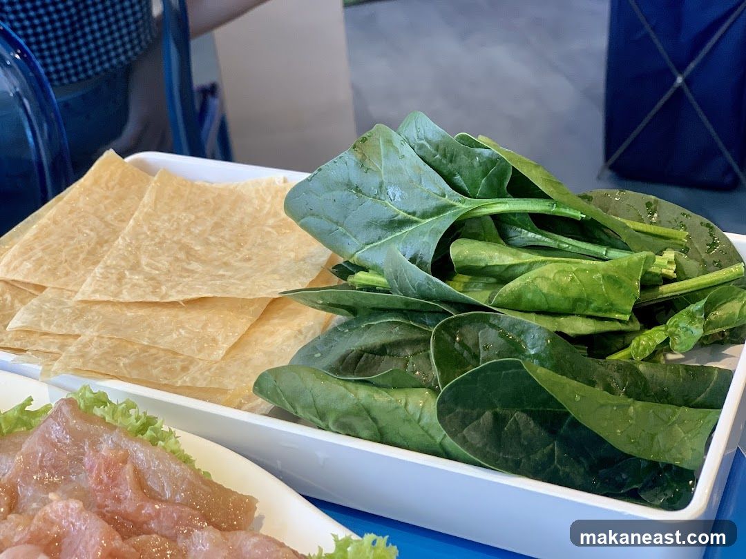 Fresh Ingredients for Hot Pot