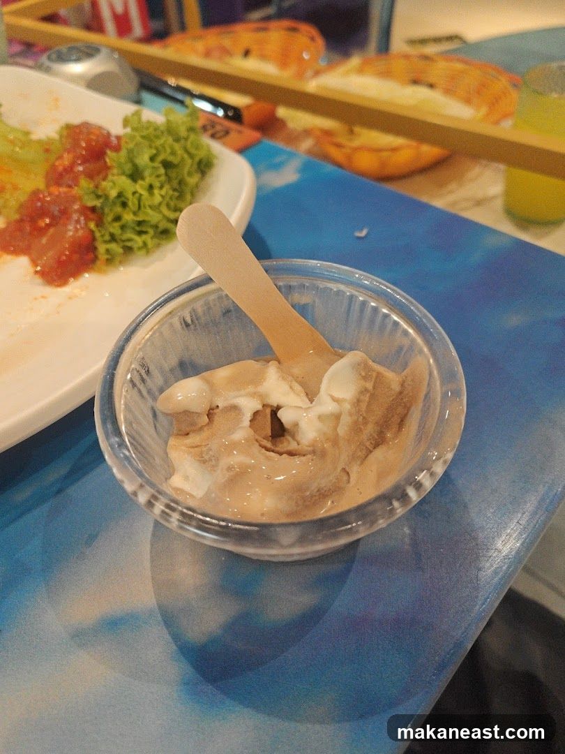Ice cream dessert