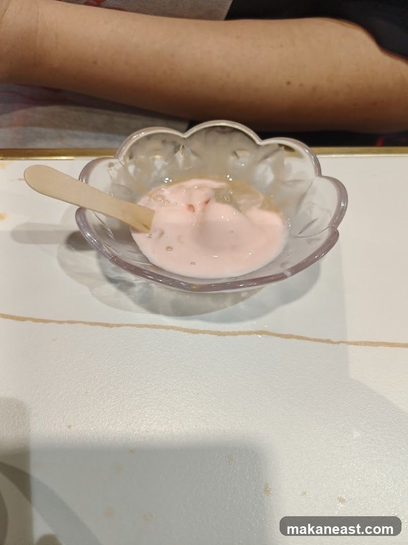 Dessert in a bowl