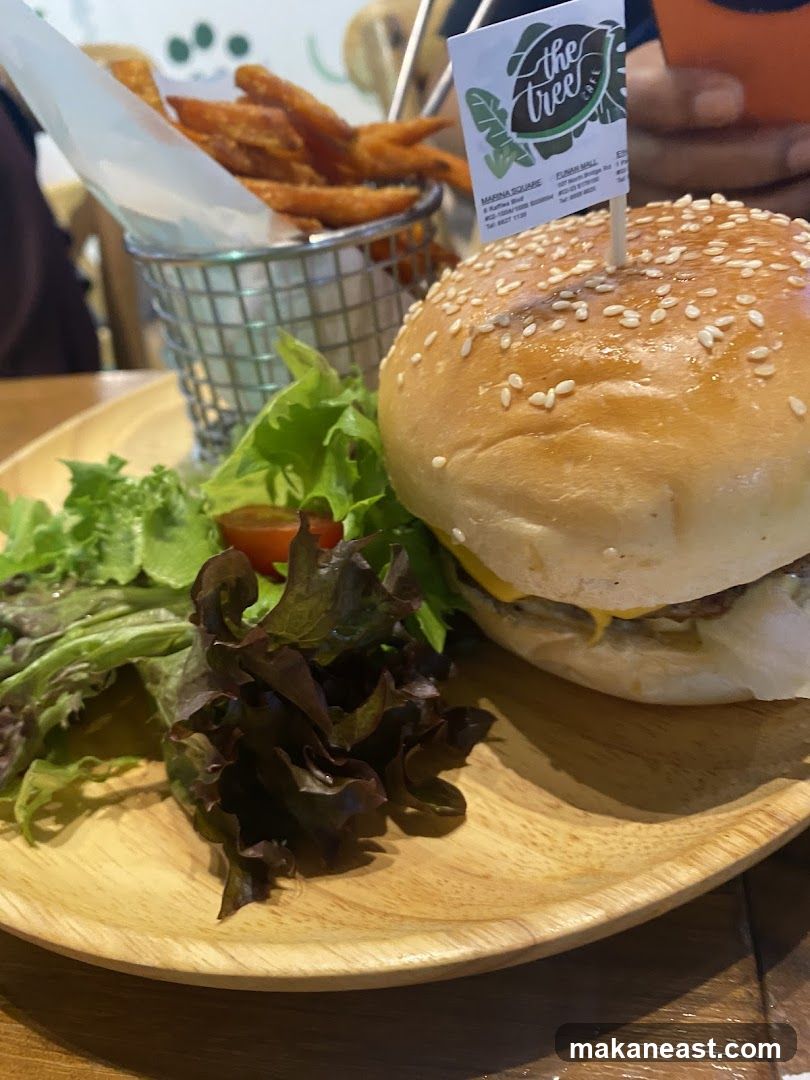 Burger and Fries