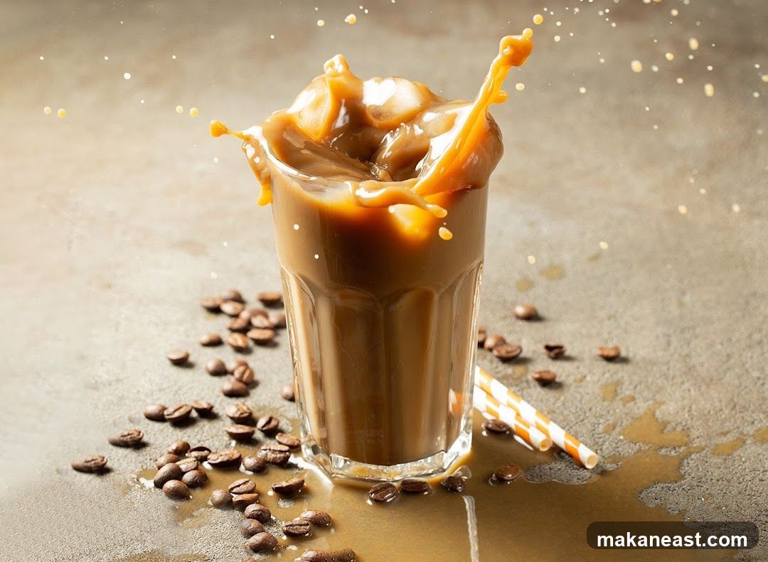 Iced Coffee Splash