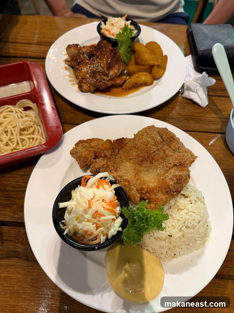 Two Chicken Dinners