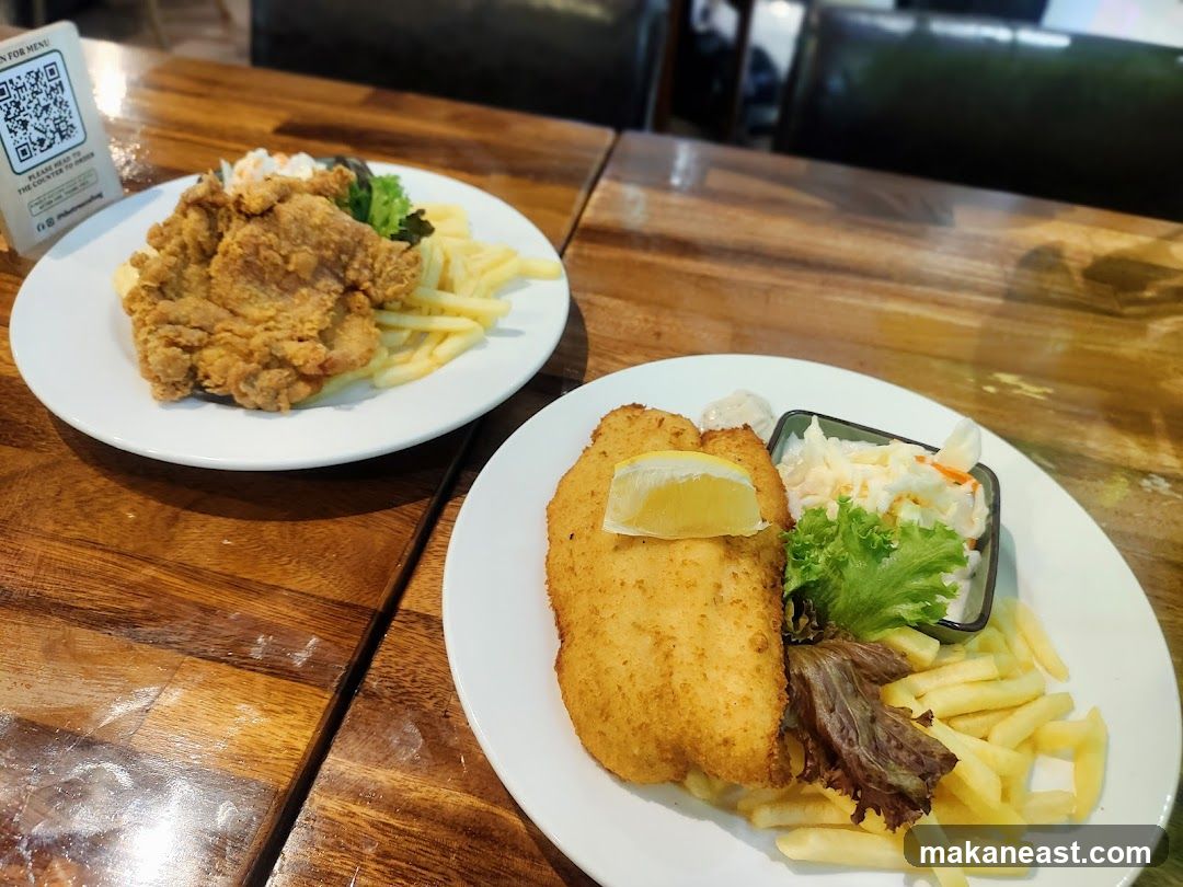 Fried Chicken and Fish and Chips