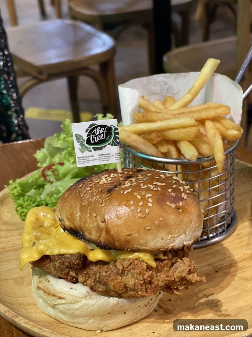 Burger and Fries
