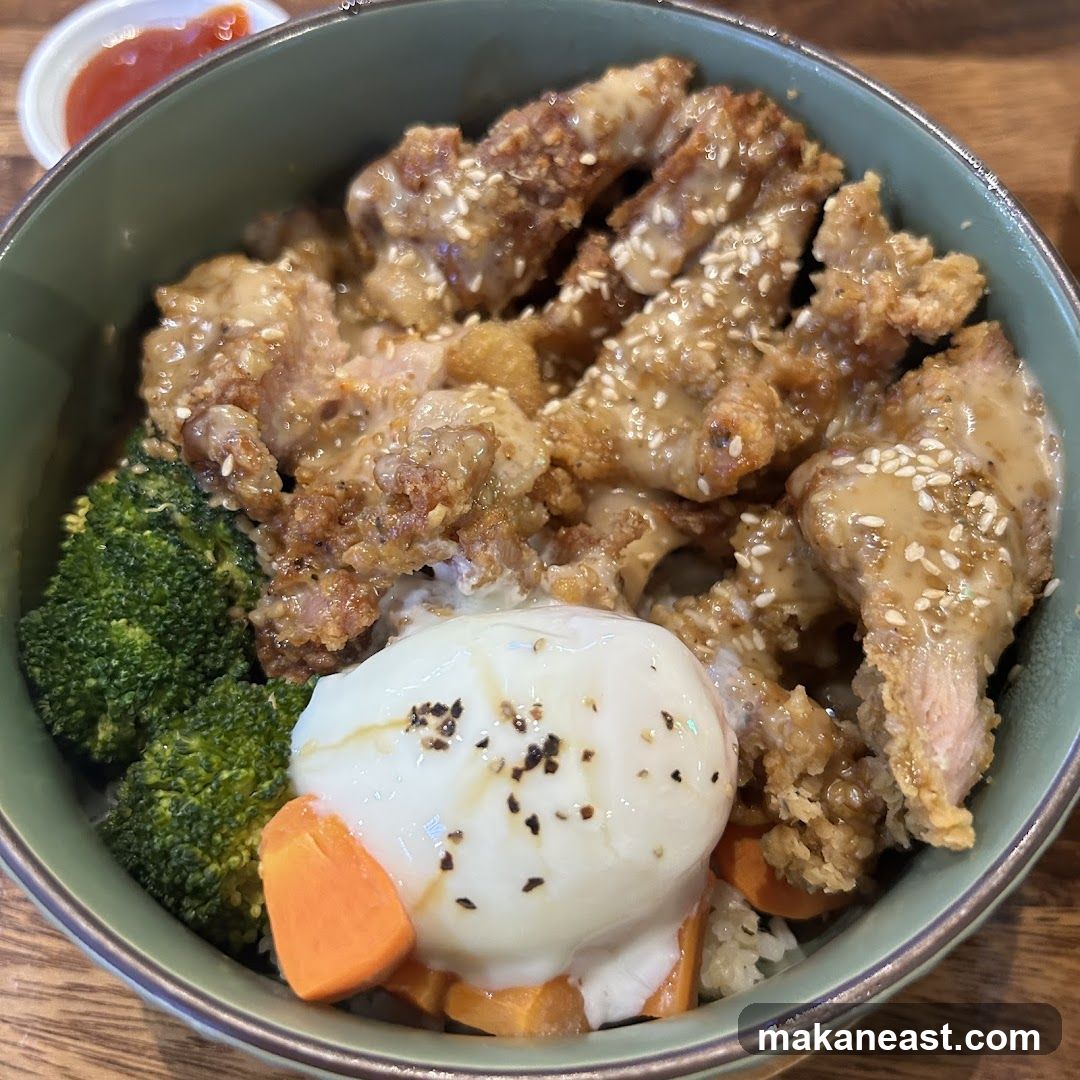Fried Chicken Rice Bowl