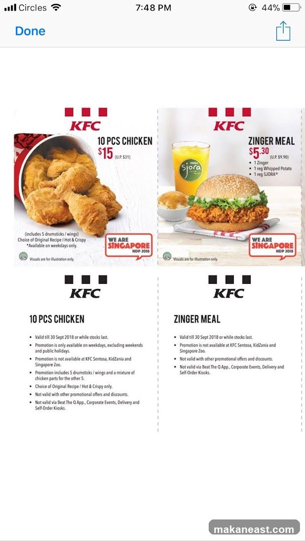 KFC Promotions