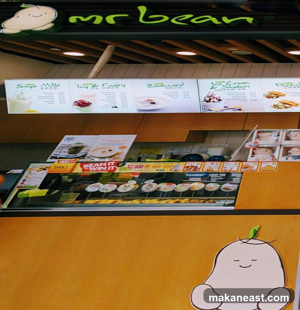 Mr Bean Menu and Display