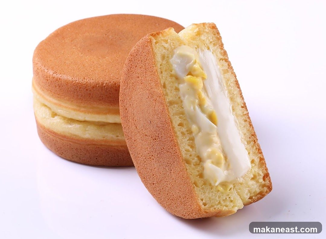 Sweet Custard Filled Cakes