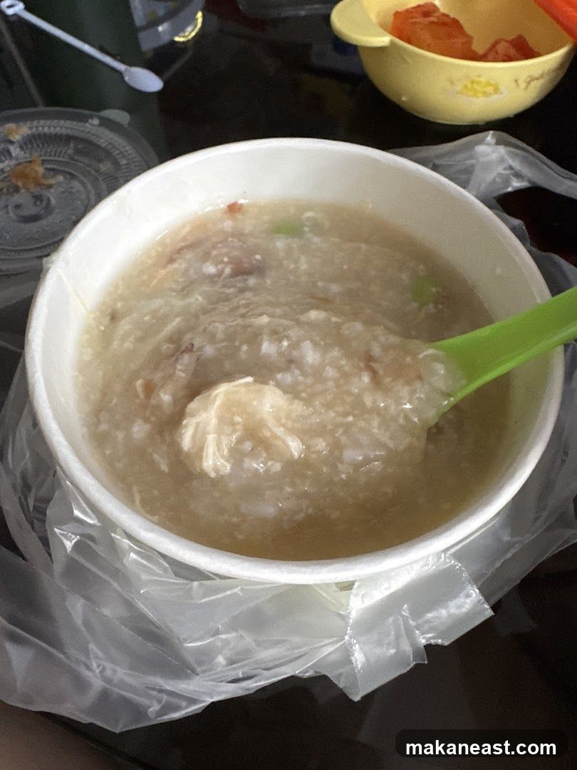 Congee with Chicken