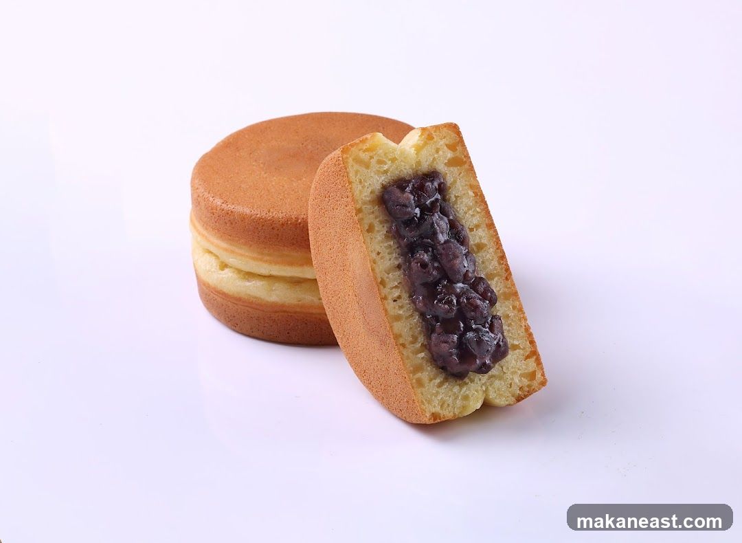 Dorayaki with Red Bean Filling
