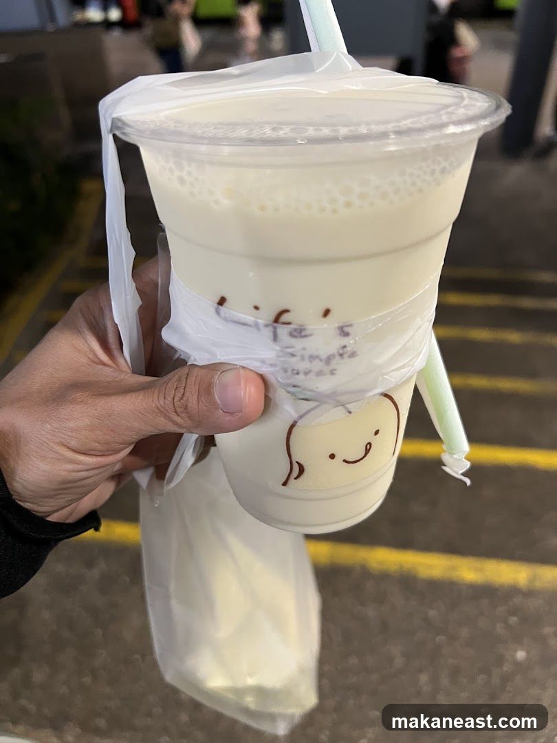 Beverage with Cute Character Design