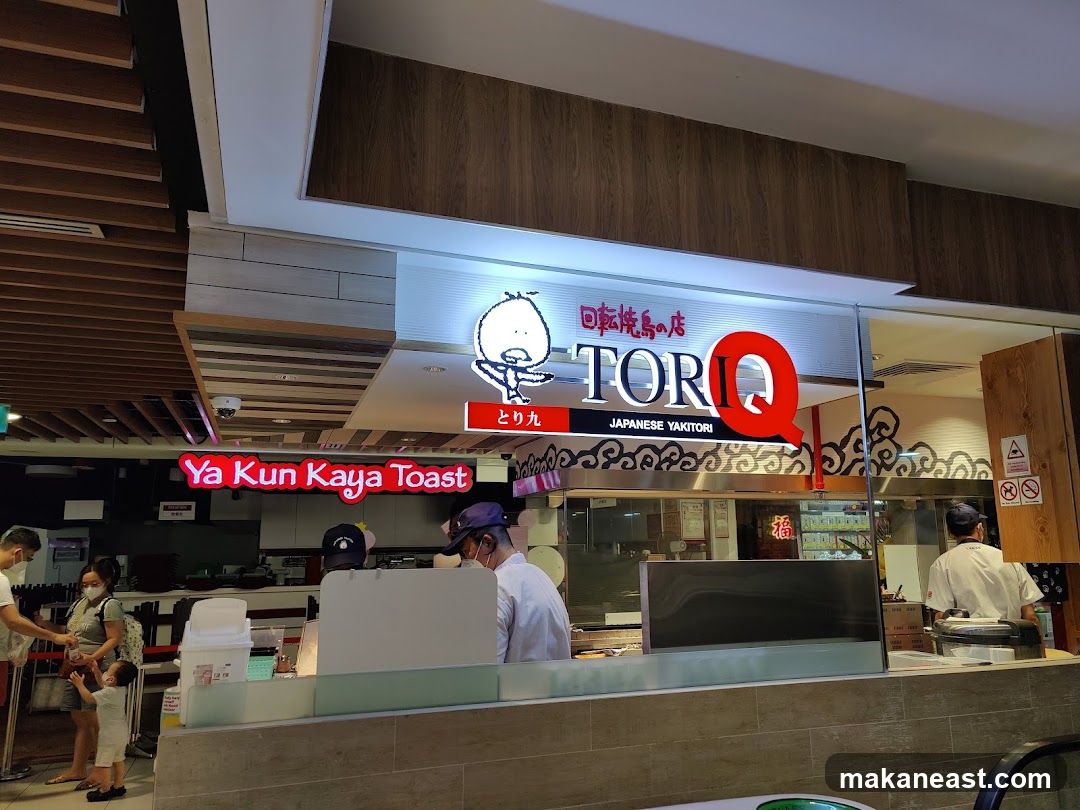 Food stalls in a mall