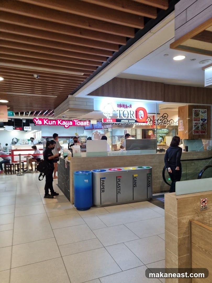 Food court stalls