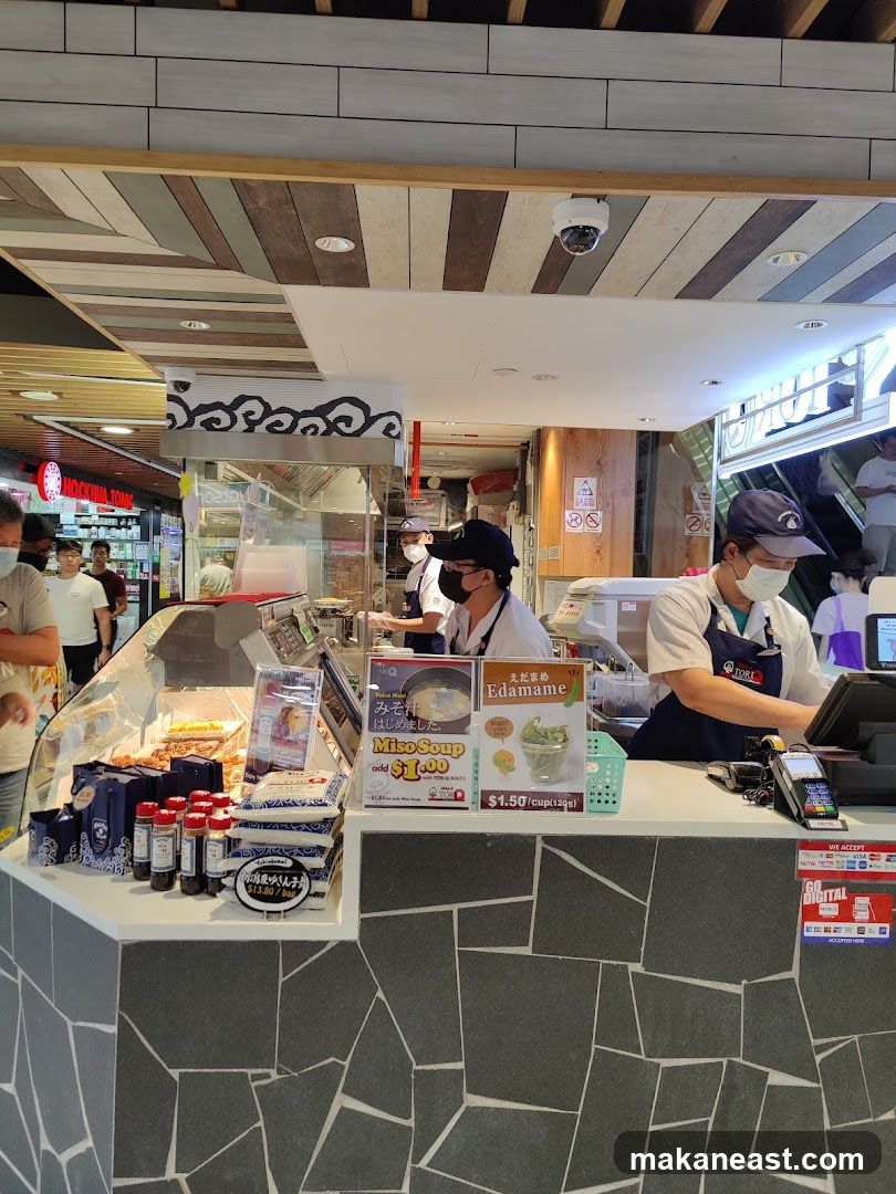 Japanese Food Counter