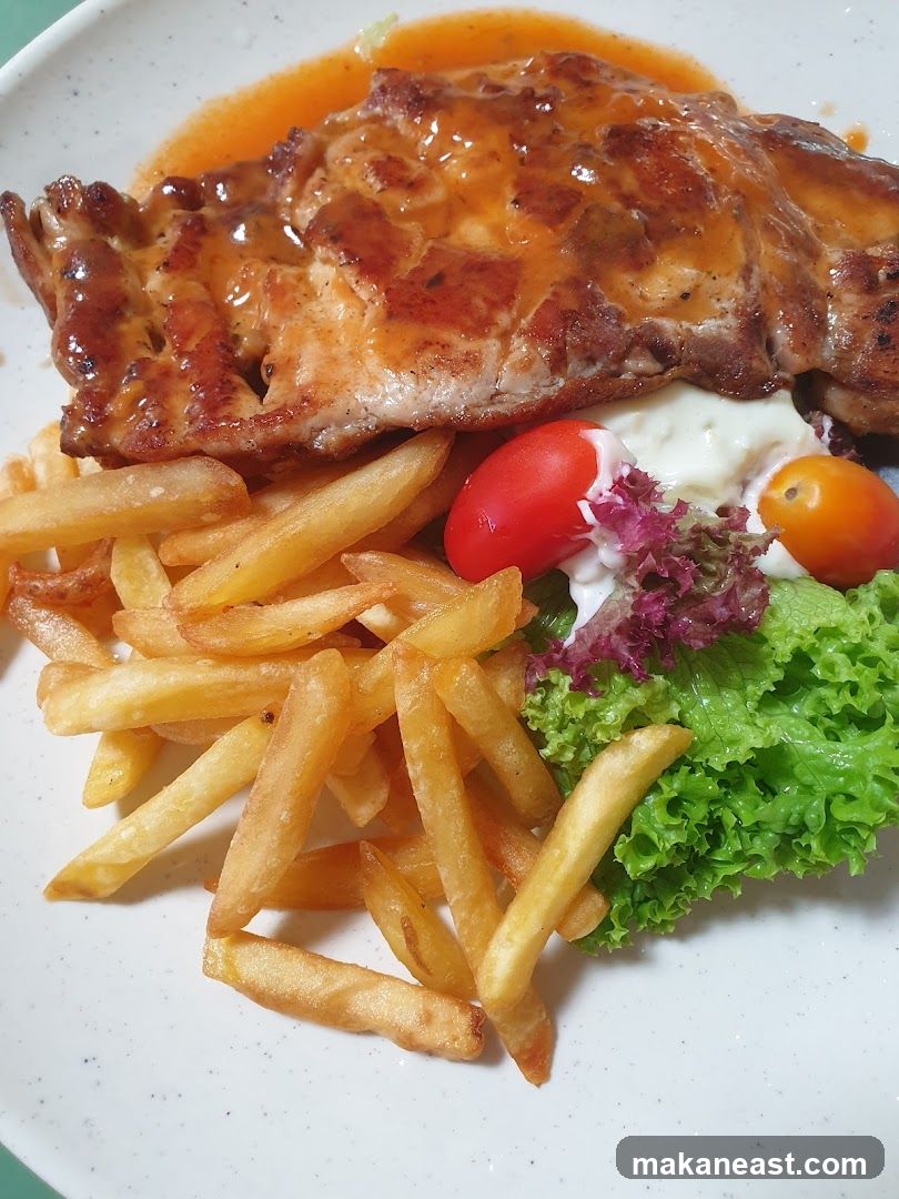 Chicken Steak with Fries