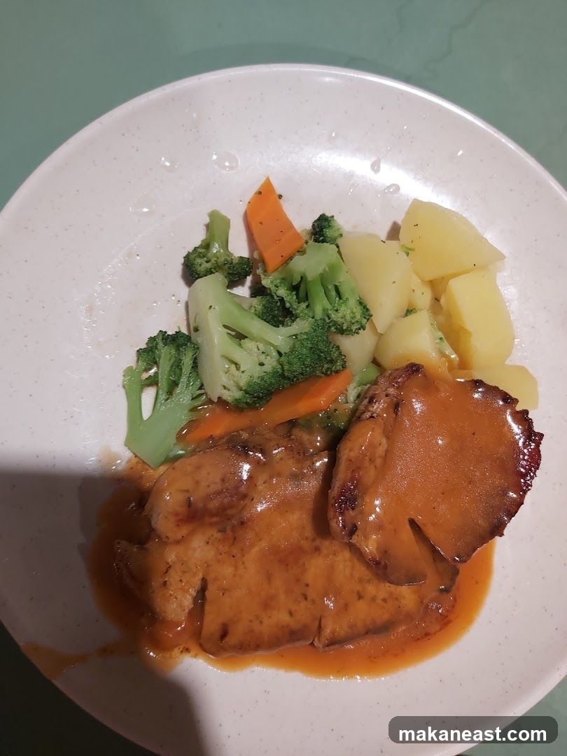 Pork with vegetables