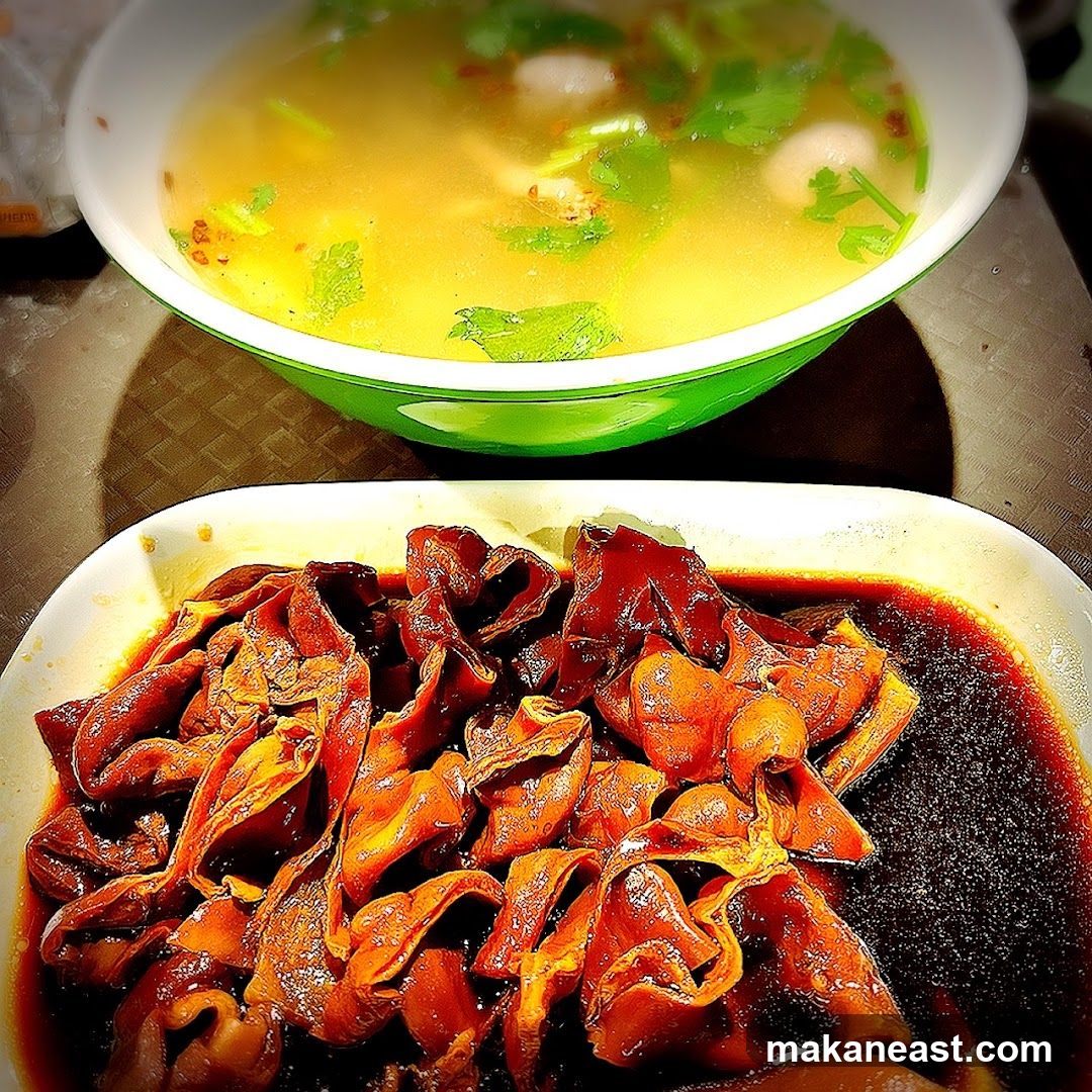 Braised Intestines and Soup
