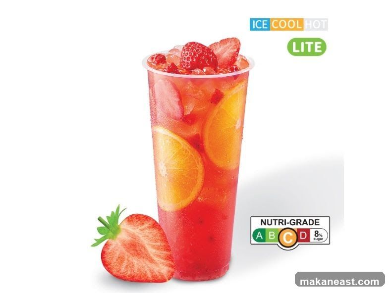 Strawberry and Orange Drink