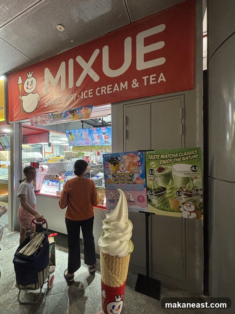 Mixue Ice Cream & Tea Storefront