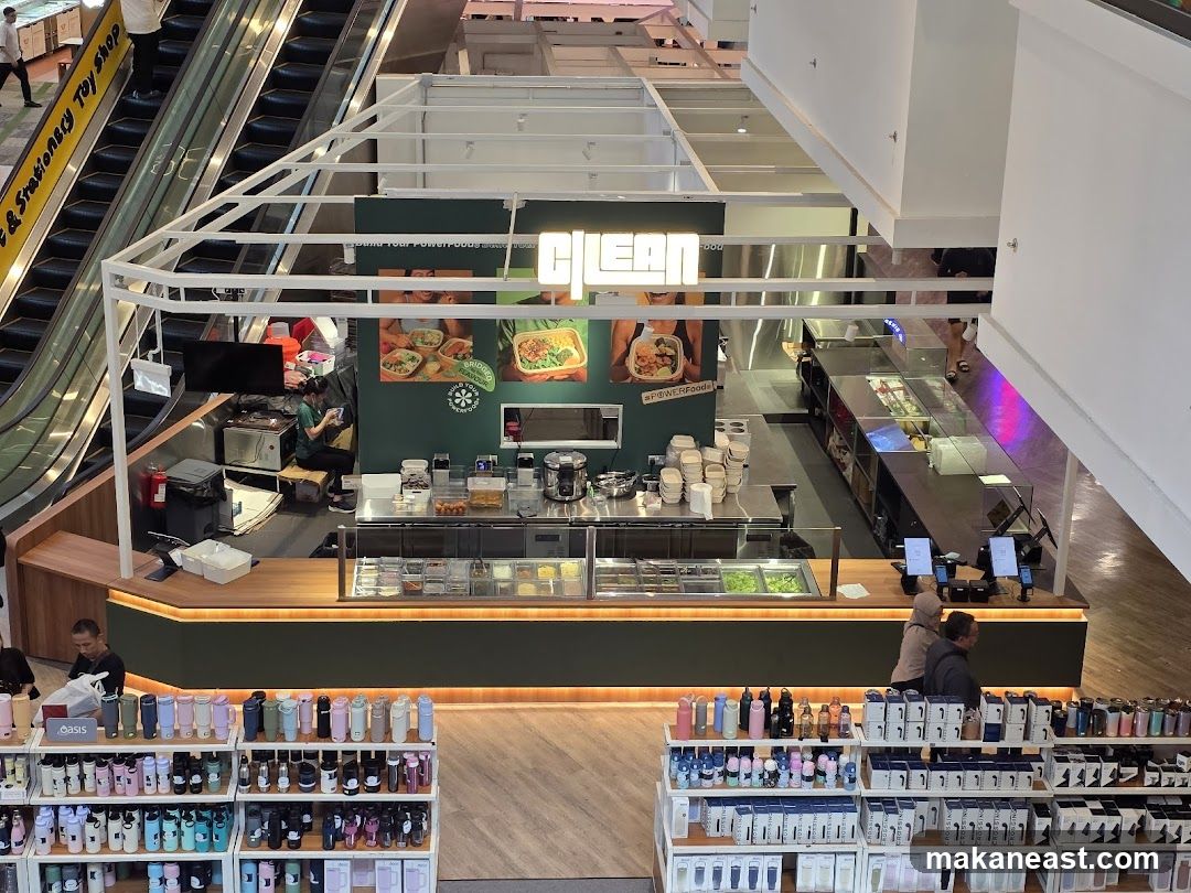 Food stall with salad bar