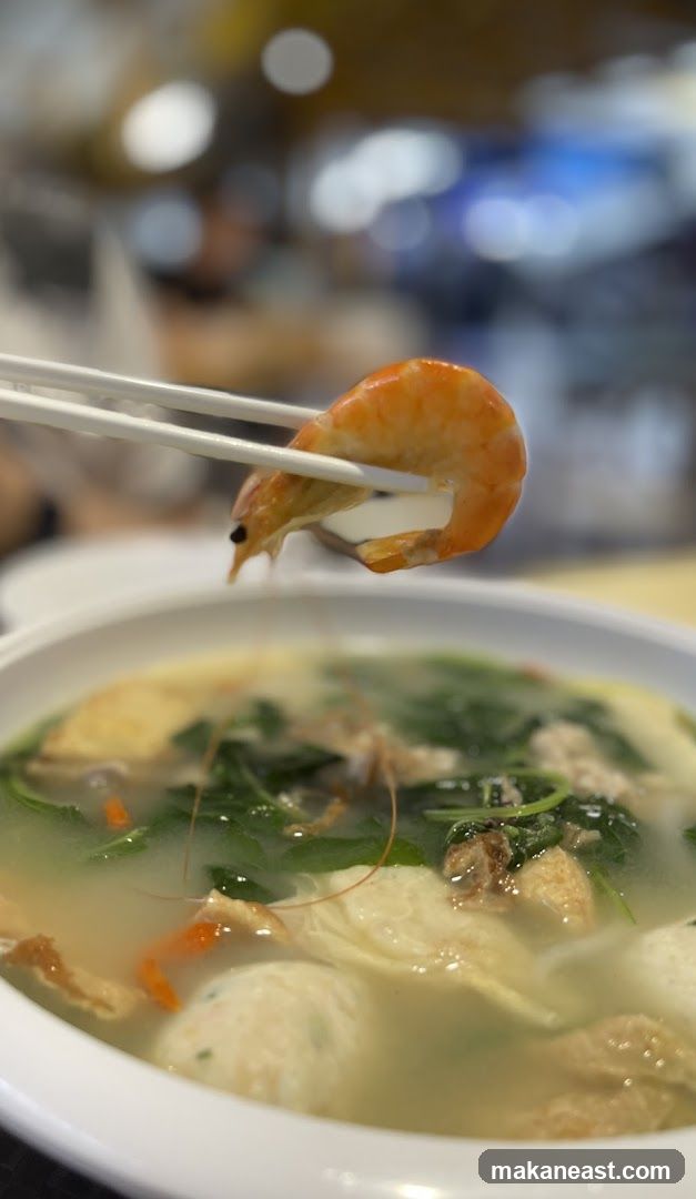Spinach Soup (yong tau foo)