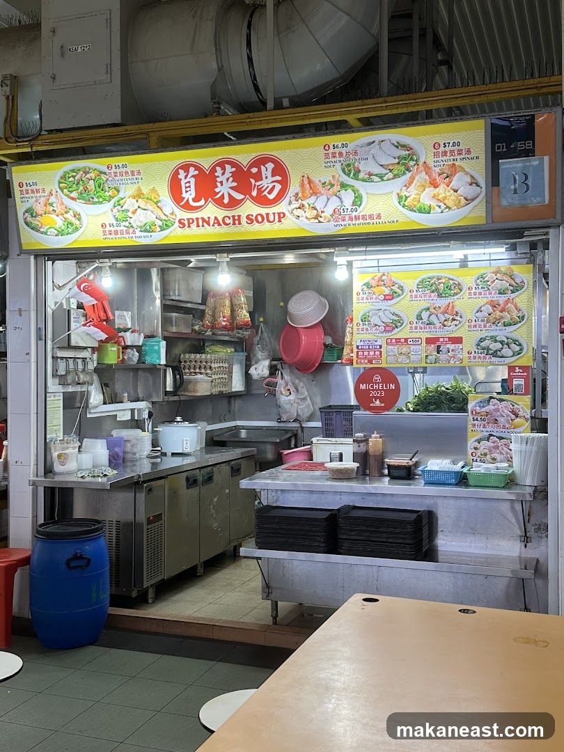 Spinach Soup Stall