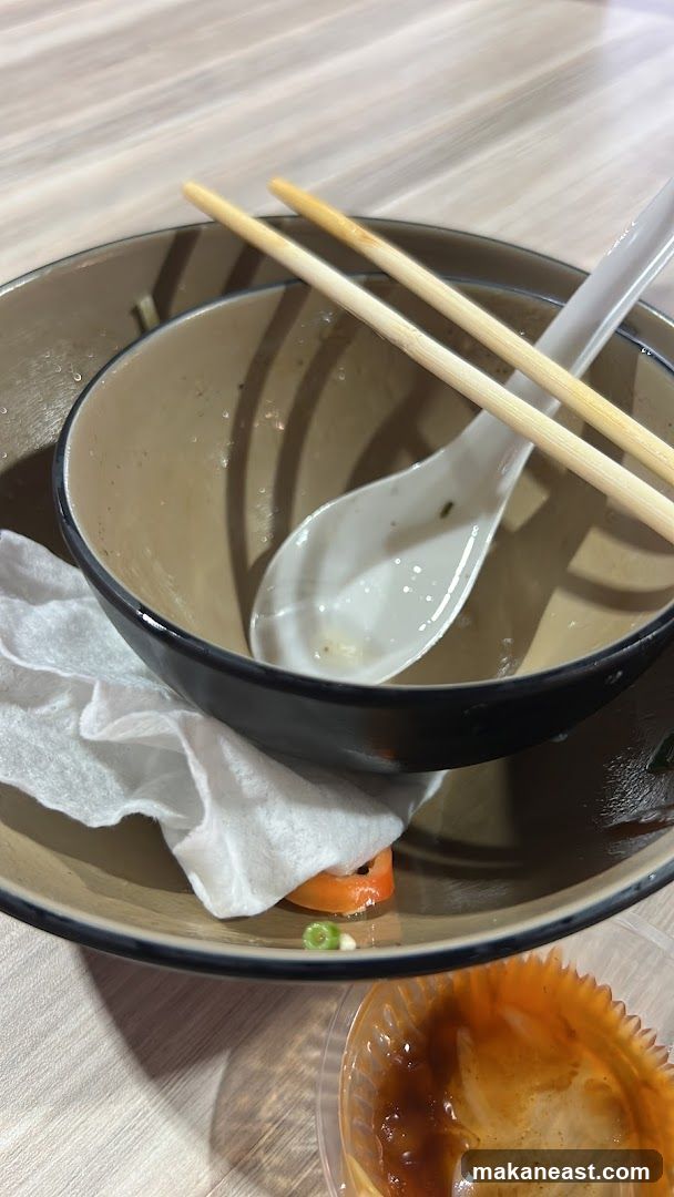 Used Ramen Bowl