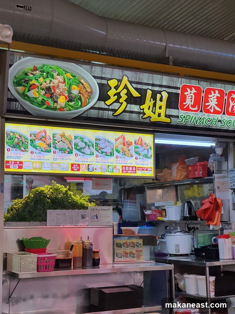 Spinach Soup Menu