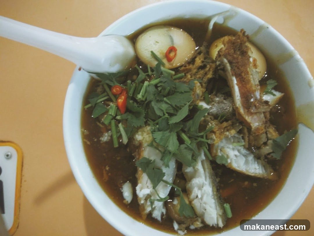 Fish Soup with Eggs and Herbs