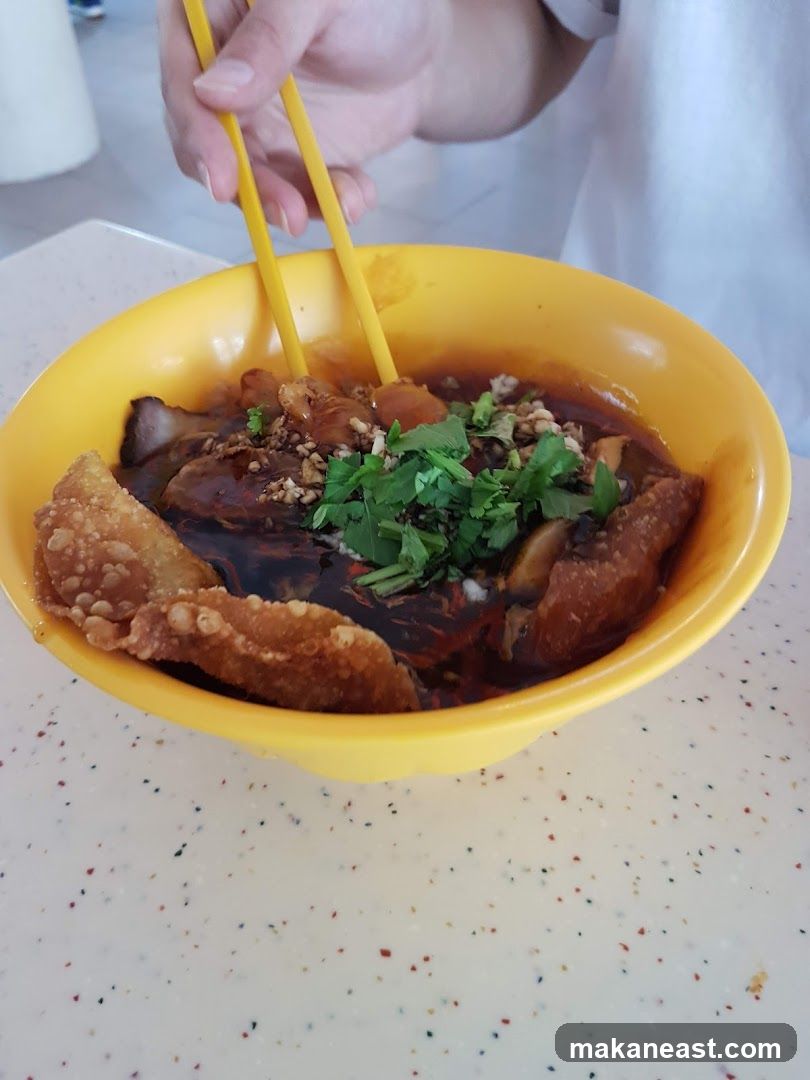 Noodles with Meat and Wontons