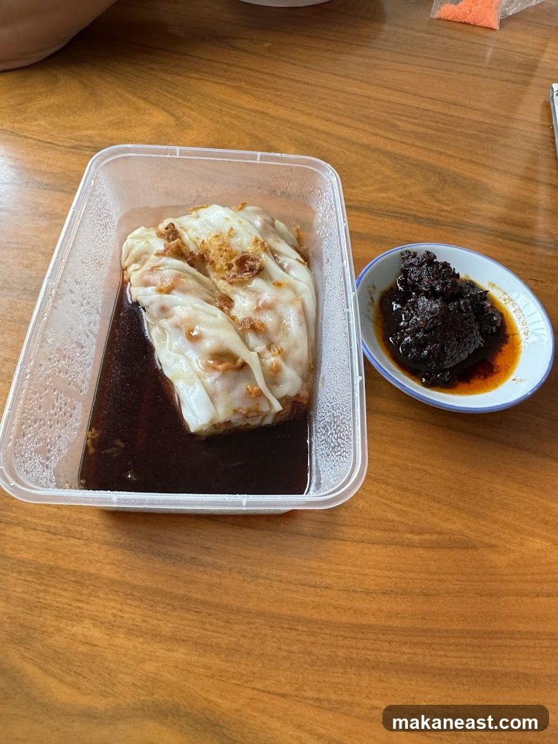 Cheung Fun with Sauce