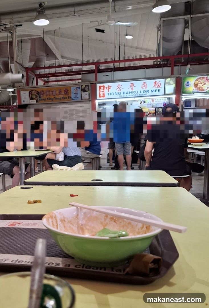 Food Stall in a Hawker Centre