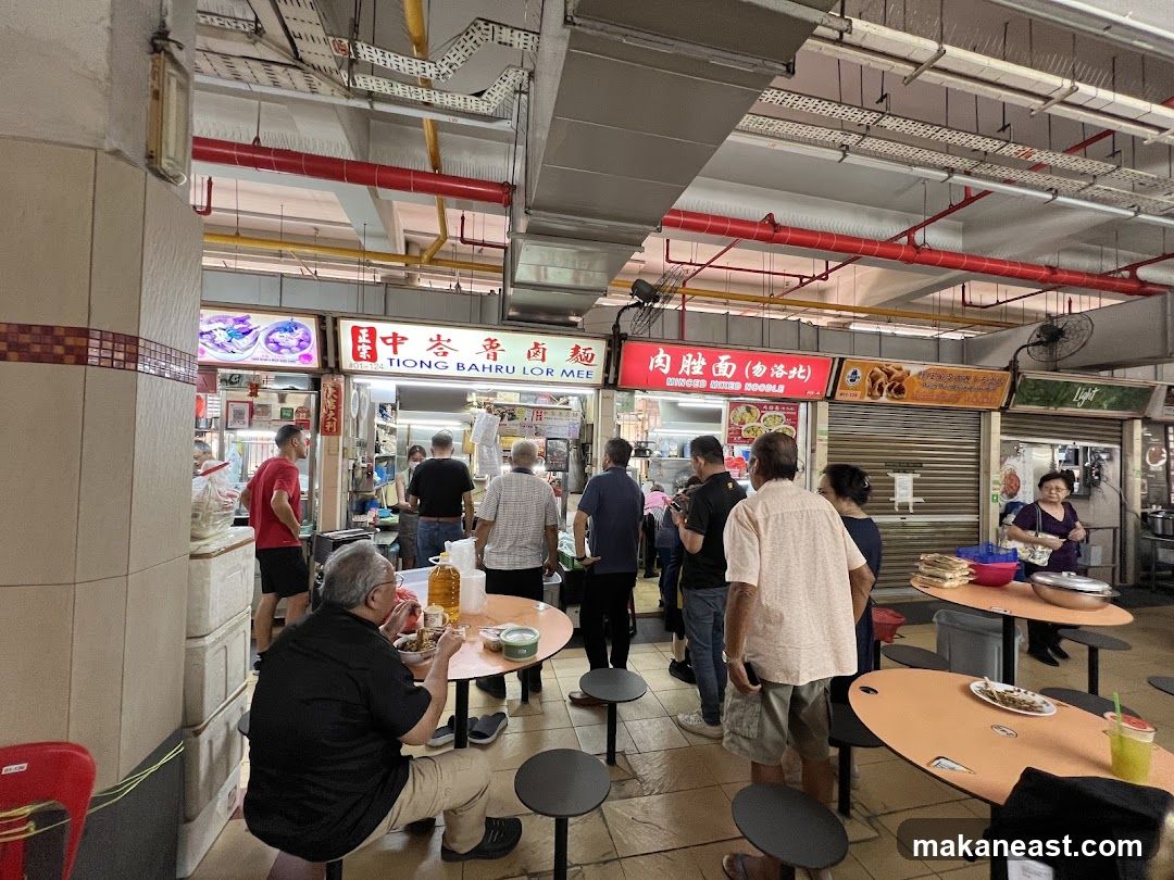 Food Stalls in a Market