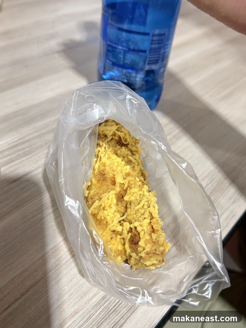 Fried Food in Plastic Bag