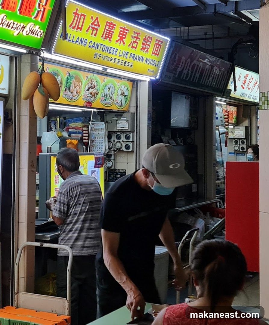 Kallang Cantonese Live Prawn Noodle