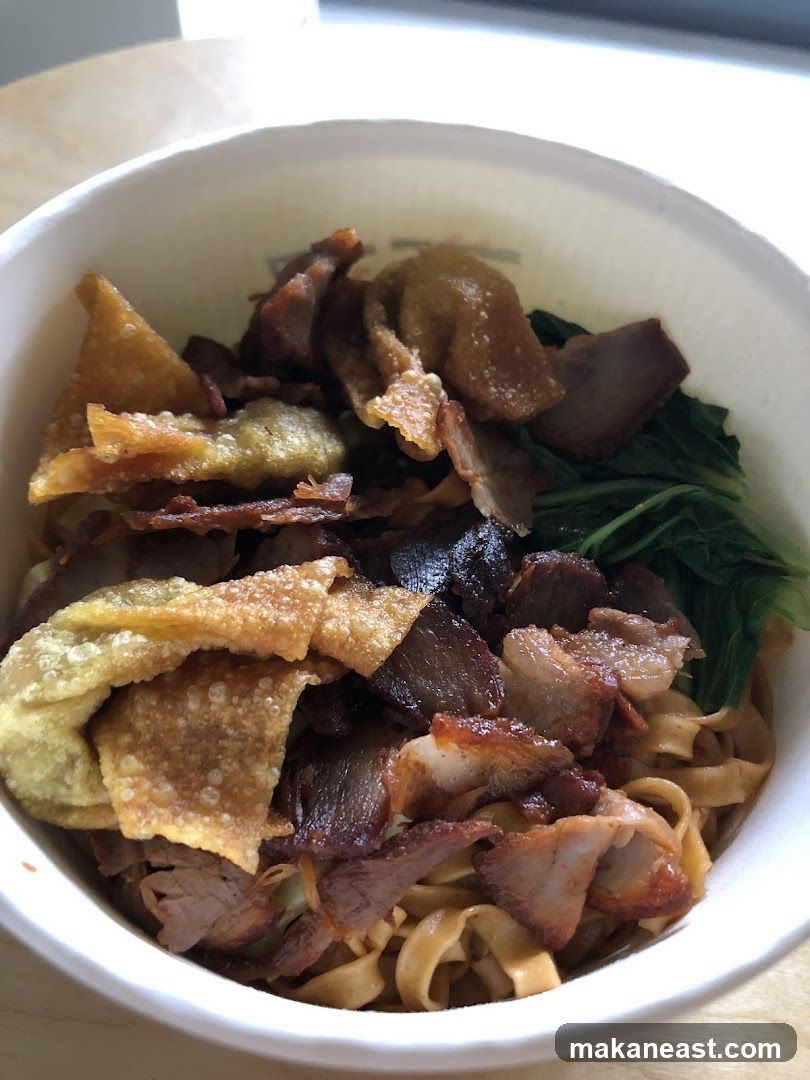 Noodles with Char Siu and Wontons