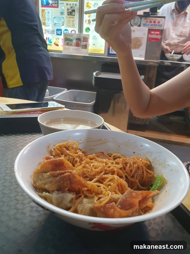 Noodles with Wontons