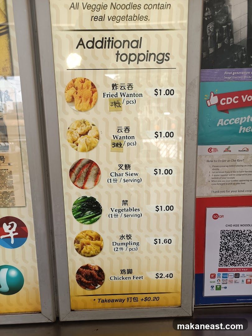 Additional Toppings