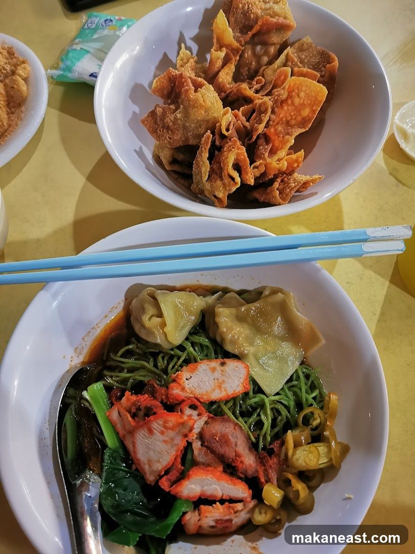 Noodles with Char Siu and Wontons