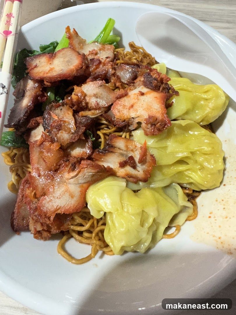 Char Siu Wonton Noodles